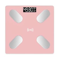 GREEN SCENIC Modern Electronic Weight Scale - Instant Reading, Overload Indication, Tempered Glass Scale Plate, Durable And Easy-To-Clean Surface