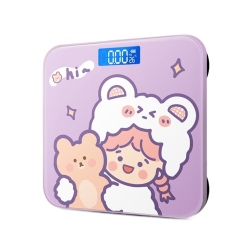 GREEN SCENIC Cute Digital Scale – Accurate Measurement, Easy-To-Read Display, Touch-Activated Automatically, Durable Tempered Glass Scale