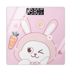 GREEN SCENIC Cute Digital Scale – Accurate Measurement, Easy-To-Read Display, Touch-Activated Automatically, Durable Tempered Glass Scale