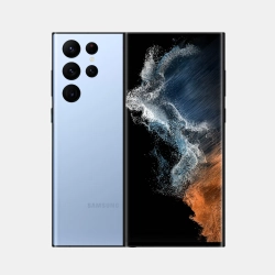 SAMSUNG Refurbished (Good) - Galaxy S22 Ultra 5G - 512GB - - Unlocked In Sky Blue