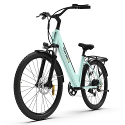 5TH WHEEL Lb18 Electric Bike for Adult With 350W Motor, 26" Ebike With 36V 10.4Ah Removable Battery Ebike, Electric Bicycle With 7 Speed, Ul2849