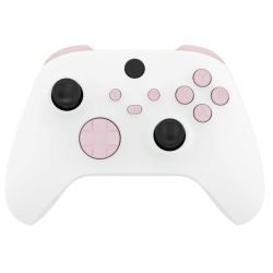 PRIME MADE Extremerate Replacement Buttons for Xbox Series X & S Controller, Cherry Blossoms Custom Repair Kit Bumpers Trigers Dpad Abxy Start Back