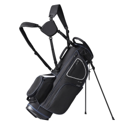 VEVOR 35” Golf Cart Bag \w 14 Way Organizer Divider Top, 11 Pockets Premium Cart Bag \w Stand, Durable Golf Bags \w Handles & Dust Cover &