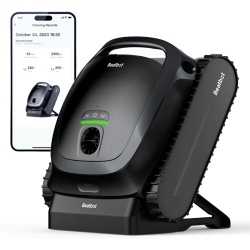 BEATBOT A100 - Cordless Robotic Pool Cleaner, Intelligent Path Optimization, Cleans Floor, Walls And Waterline, for In-Ground Pools Up to 2, 260 Sq.ft