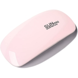 GREEN SCENIC Uv Led Nail Lamp 6W Power Professional Gel Polish 6 Double Lamp Beads Nail Lamp, Light Therapy Lamp - In Pink