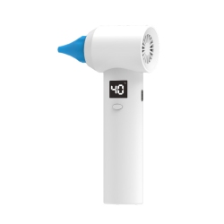 MYACUC Ear Dryer With Light, Constant Temperature Electric Warm Air Ear Dryer, Swimming Surfing Bathing Ear Water Dryer In Red