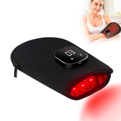 MYACUC Light Therapy Gloves Finger Tendon Sheath Infra Lamp Therapy Gloves Light Therapy Instrument In Red