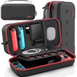 OIVO Switch Oled Carrying Case Compatible With Nintendo Switch & Switch Oled, Portable Switch Travel Carry Case Fit