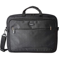 BASIC S 17.3-Inch Laptop Case Bag, Fits Dell, HP, Asus, Lenovo, Macbook Pro And More In Black