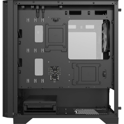 MONTECH Air 100 Argb Micro-Atx Tower Case With Four Pre-Installed Argb Fans, Tempered Glass Side Panel, And High Airflow Design - In Black