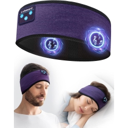 LULLABAND Sleep Headphones Bluetooth Headband-Sleeping Mask Wireless Earphones With HD Stereo Speaker Cool Tech Gadgets