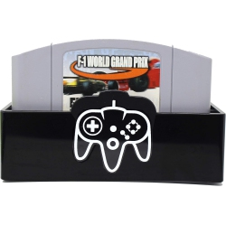 SKYWIN N64 Game Storage - N64 Game Holder Fits And Organizes N64 Cartridges - Simple And Stylish Design to Show Off