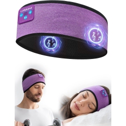 LULLABAND Bluetooth Headband Headphones, Sleep Headphones for Side Sleepers, Sleeping Headphones Comfortable Headband With Thin