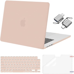 MOSISO Compatible With Macbook Air 15 Inch Case 2023 2024 Release M3 A3114 M2 A2941 Liquid Retina Display Touch Id