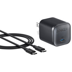 Anker Nano 45W Nano USB-C Wall Charger - Black