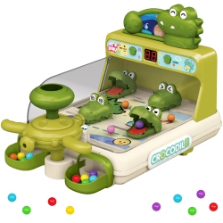 MYACUC Boys And Girls Pinball Machines, Dinosaur Crocodile Board Game, Educational Interactive Electronic Toys