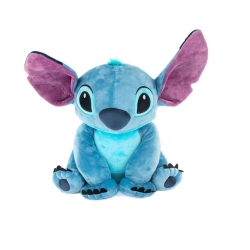 LILO & STITCH Plush Pillow Buddy - 18" Velboa, Super Soft Cuddle Toy & Decorative Bedroom Accent In Blue