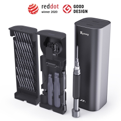 TOPTENG Precision Screwdriver Set 60-Pieces Hobby And Repair Set Diy PC Phone Hardware Electronic Devices Repair Watch Portable Compact 4MM Bits Slim