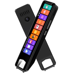 GREEN SCENIC Pen Scanner Function Ocr Digital Scanning Translator Smart Pen Reader 134 Langauges ​​translation Scanning Reading Pen (Black)