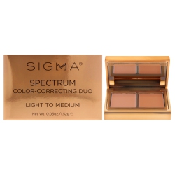 SIGMA Spectrum Color Correcting Duo - Light to Medium By for Women - 0.05 OZ Makeup