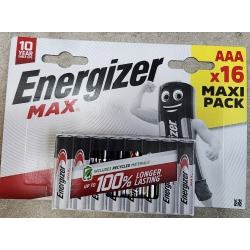 ENERGIZER Max Aaa Batteries (16 Pack)