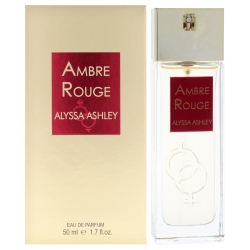 ALYSSA ASHLEY Ambre Rouge By for Unisex - 1.7 OZ Edp Spray
