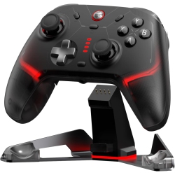 GAMESIR Cyclone 2 PC Controller With Mag-Res Tmr Sticks, RGB Lighting, And Charging Dock for PC, Switch, Ios, Android - In Black