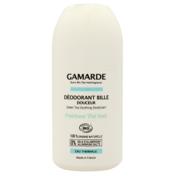 GAMARDE Soothing Deodorant - Tea By for Women - 1.6 OZ Deodorant Roll-On In Green