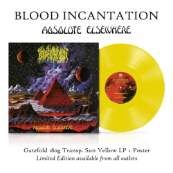CENTURY MEDIA Blood Incantation - Absolute Elsewhere - Ltd. Gatefold Transp. Sun Vinyl & Poster [Import] - (Germany - Import) - [Vinyl] In Yellow