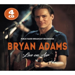 BLUE LINE Bryan Adams - Live On Air - [CD] In Multicolor