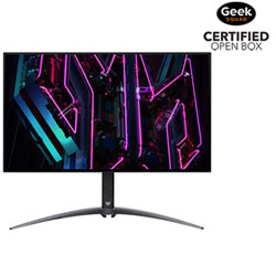 Open Box - Acer Predator 27" WQHD 240Hz 0.03ms GTG OLED FreeSync Gaming Monitor (X27U BMIIPRUZX) - Black
