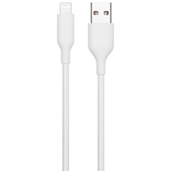 Best Buy Essentials 1.2m (3.9 ft.) Braided USB-A to Lightning Cable (BE-MCA4ALW-C) - Only at Best Buy