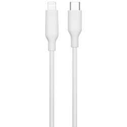 Best Buy Essentials 1.2m (3.9 ft.) Braided USB-C to Lightning Cable (BE-MCA4CLW-C) - Only at Best Buy