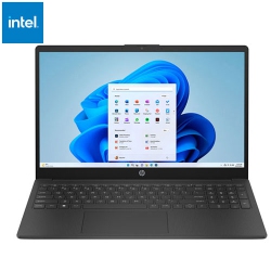 HP Refurbished (Excellent) - 15.6" Laptop - Jet (Intel N100/4GB Ram/128GB SSD/windows 11) In Black