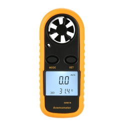 MYACUC Handheld Digital Anemometer, Mini Wind Speed Meter Gauge for Windsurfing, Sailboat, Surfing, Air Flow Velocity Measurement