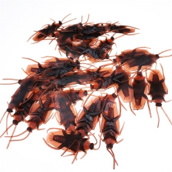 MYACUC 100 Simulated Cockroaches, Boys' Frightening Trick Toys, Perfect for Halloween Pranks