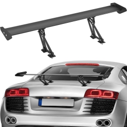 VEVOR 43.3 Inch Gt Wing Car Spoiler, Universal Spoiler \w Single Deck, Adjustable Lightweight Aluminum, Car Rear Spoiler Wing, Racing Spoiler