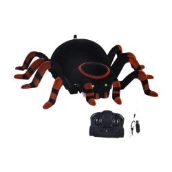 MYACUC Remote Control Spider Toy, Lifelike Animal Sound And Light Interactive Toy, Boys' And Girls' Birthday & Holiday Gift