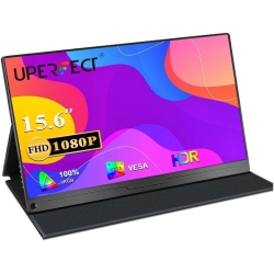 UPERFECT 15.6 Inch USB-C Portable Monitor 1920X1080 Display for Pi 3 4 In Raspberry