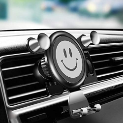 GREEN SCENIC Car Phone Holder Air Vent Clip-On Gravity Universal Holder (Gray)