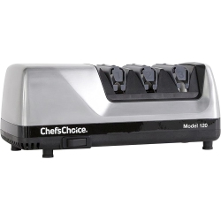 CHEF'S CHOICE 120 Diamond Hone Knife Sharpener, Brushed Metal