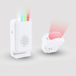 MYACUC Motion Sensor Bed Alarm Elderly Fall Prevention Alert Devices Wireless Ding Dong Doorbell for Home Shop