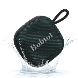 BOBTOT Portable Bluetooth Speakers Wireless - Ipx7 Waterproof Mini Shower Speaker \w 16 Hours Playtime, Loud Stereo Sound, Rich Bass, Tws, Built-In