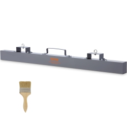 VEVOR 48 Inch Hanging Magnetic Sweeper, Magnet Sweeper, 80 Lbs Magnetic Forklift Sweeper Industrial Magnets Steel Material Hunting Accessories For