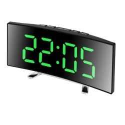 MYACUC Alarm Clock \w Digits, Digital Alarm Clocks for Bedrooms \w USB Charging Port, Adjustable Volume, Dimmable, Snooze, 12/24H Extra Loud Alarm