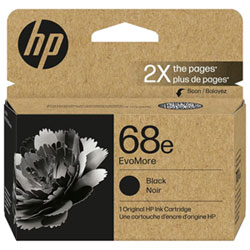 HP 68e EvoMore Black Original Ink Cartridge