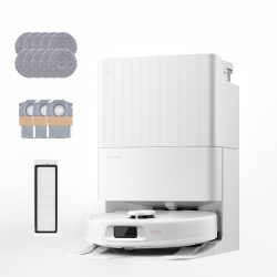 ROBOROCK Qr 798 Robot Vacuum And Mop \w 10, 000 Pa Suction Power And Anti-Tangle Side Brush, Auto Mop Washing, Self Drying, And Auto Emptying