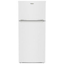 Open Box - Whirlpool 29" 16.3 Cu. Ft. Top Freezer Refrigerator (WRTX5328PW) - White - Perfect Condition