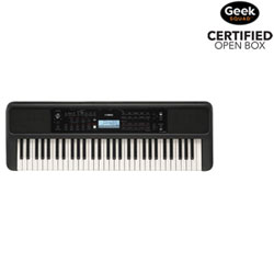 Open Box - Yamaha PSRE383 61-Key Portable Electric Keyboard