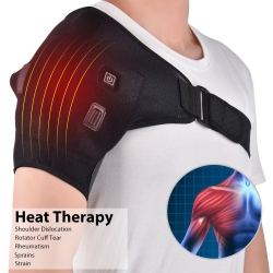 MYACUC Electric Heating Shoulder Strap Hot Compress Shoulder Heat Therapy Pad Shoulder Back Breathable Strap